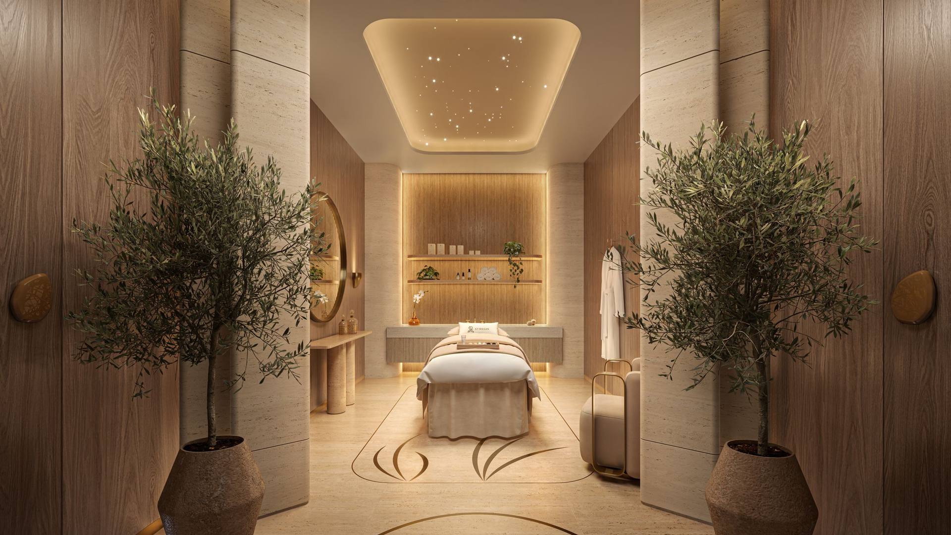 Spa treatment room — The St. Regis Residences, Sunny Isles Beach (artist rendering)