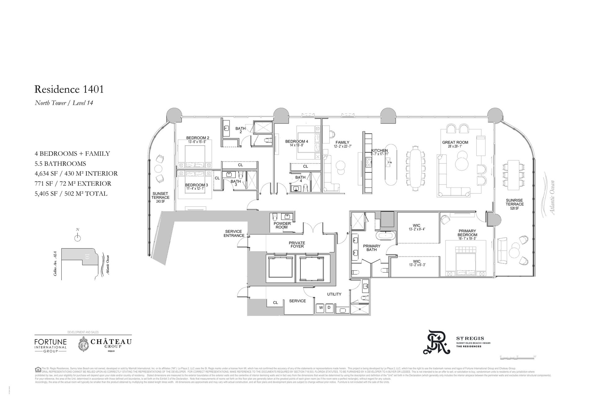 Residence 1401 · North Tower